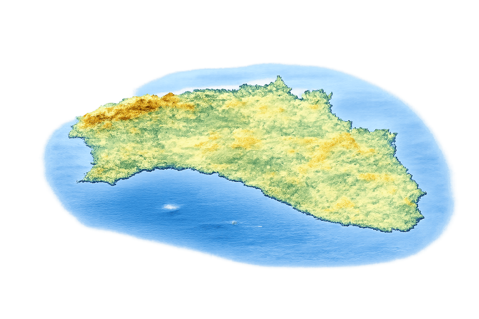 Menorca - Unspoiled Natural Beauty: Beautiful coastline of Menorca in the Balearic Islands